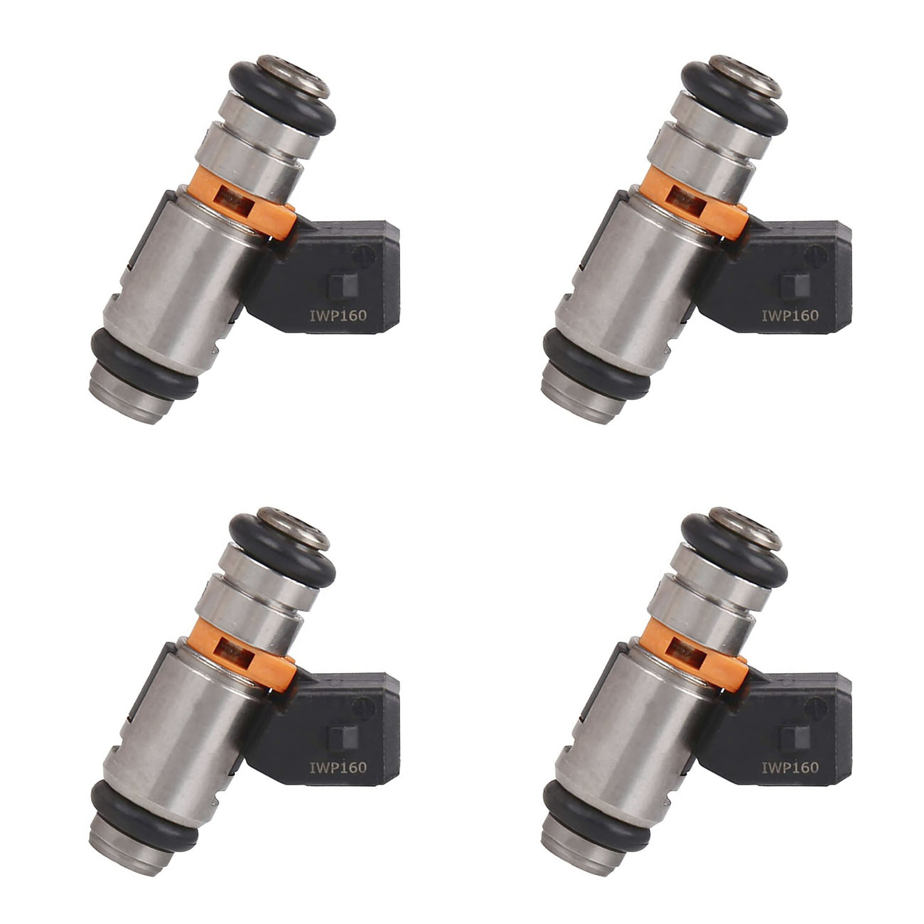 Kit 4 Inyectores Fiat Doblo 500 Palio Idea 1.4 8v Iwp160